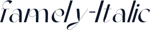 famely-Italic