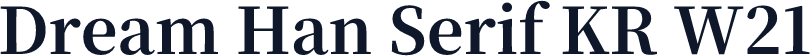 Dream Han Serif KR W21