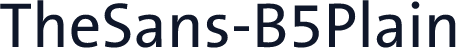 TheSans-B5Plain