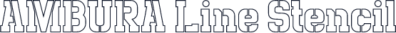 AMBURA Line Stencil