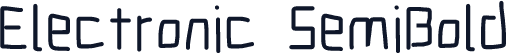 Electronic SemiBold