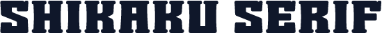 Shikaku Serif