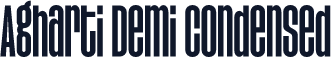 Agharti Demi Condensed