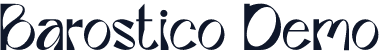 Barostico Demo