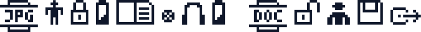 Pixelade Icons