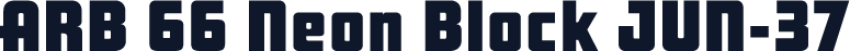 ARB 66 Neon Block JUN-37