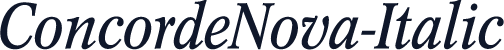 ConcordeNova-Italic