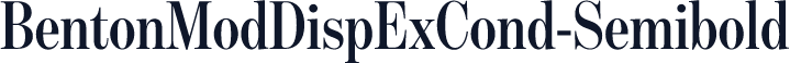 BentonModDispExCond-Semibold
