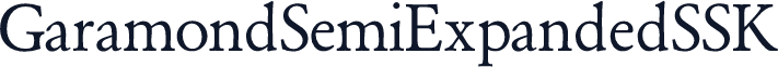 GaramondSemiExpandedSSK