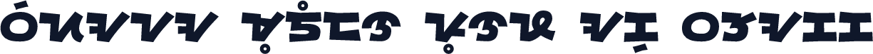 Bisaya Modern Font Aku Black