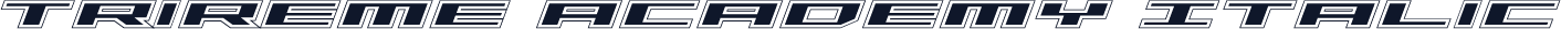 Trireme Academy Italic