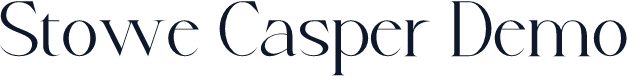 Stowe Casper Demo