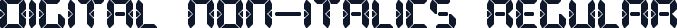 digital non-italics Regular
