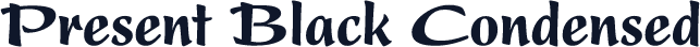 Present Black Condensed