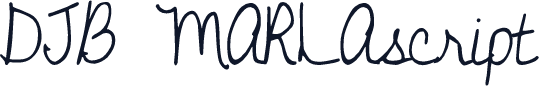 DJB MARLAscript