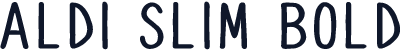Aldi Slim Bold