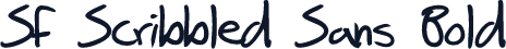 SF Scribbled Sans Bold
