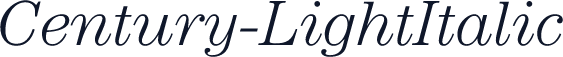 Century-LightItalic