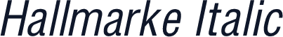 Hallmarke Italic