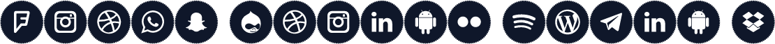 Icons Social Media 4