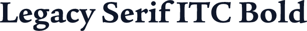 Legacy Serif ITC Bold