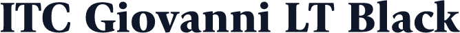 ITC Giovanni LT Black