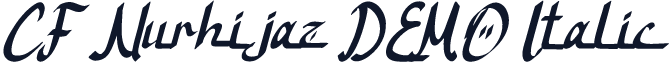 CF Nurhijaz DEMO Italic