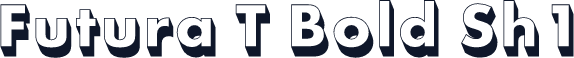 Futura T Bold Sh1