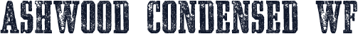 Ashwood Condensed WF