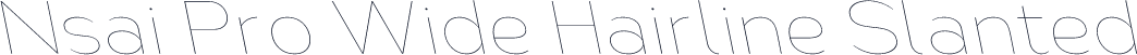 Nsai Pro Wide Hairline Slanted