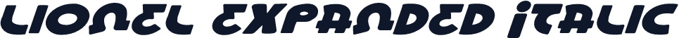 Lionel Expanded Italic