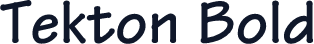 Tekton Bold