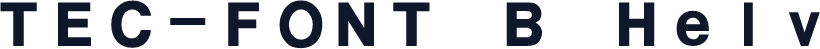 TEC-FONT B Helv