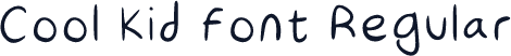 Cool Kid Font Regular