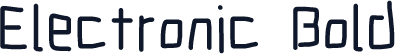 Electronic Bold