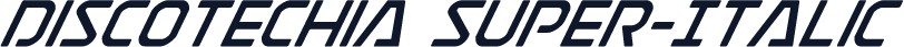 Discotechia Super-Italic