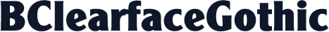 BClearfaceGothic