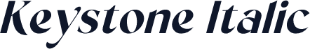 Keystone Italic