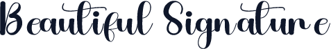 Beautiful Signature