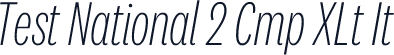 Test National 2 Cmp XLt It