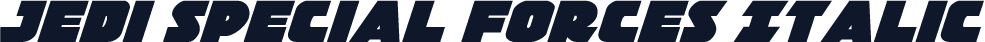 Jedi Special Forces Italic