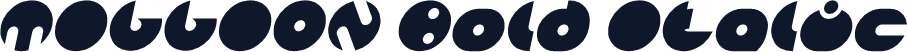 MILLION Bold Italic