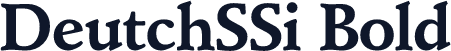 DeutchSSi Bold