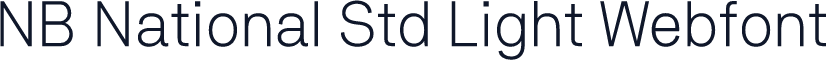 NB National Std Light Webfont