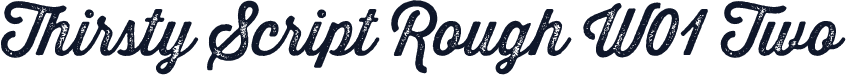 Thirsty Script Rough W01 Two