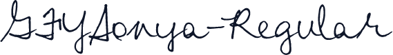 GFYSonya-Regular