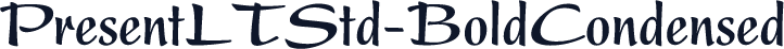 PresentLTStd-BoldCondensed