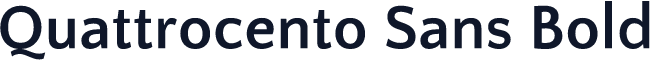Quattrocento Sans Bold