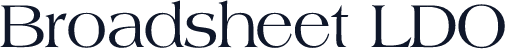 Broadsheet LDO