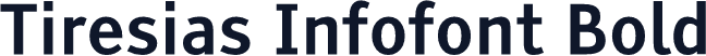 Tiresias Infofont Bold